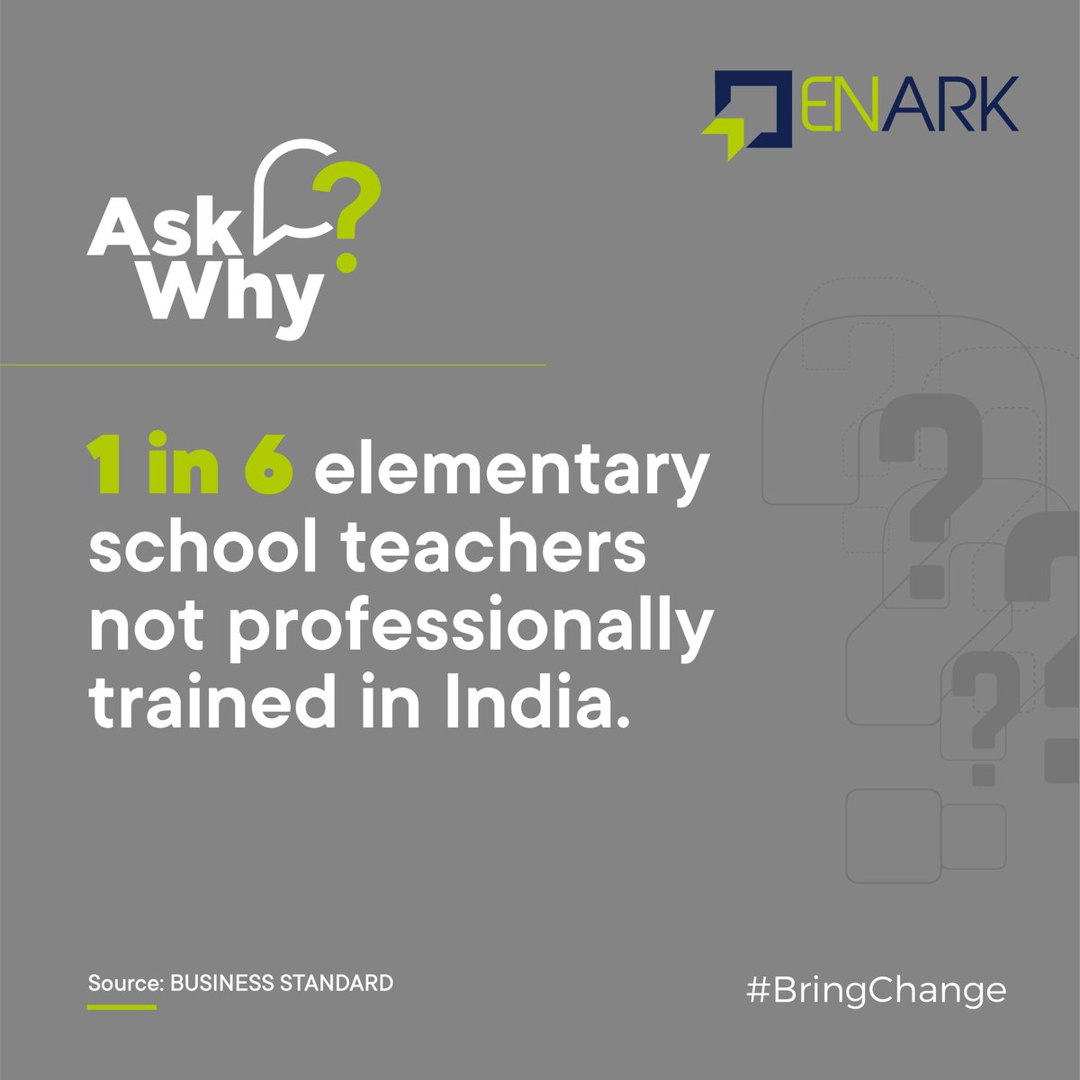 ENARK8's tweet photo. About 1 in 6 elementary teachers is untrained in India. Here’s how we aim to change that
 Visit: https://t.co/hyzhb3iQb7
#EnarkEducators #Learning #EducationConference   #BringChange  #Takeaction #EarlyYearsEducators #Training  #Development #Teachers #Educationmatters https://t.co/LZEDQV4xOJ