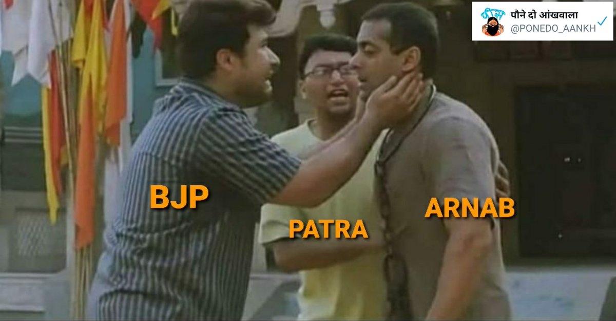 Politicalbua's tweet image. Mumbai Police Ready To #ArrestTraitorArnab Soon.

Meanwhile Arnab &amp;amp; Friends :