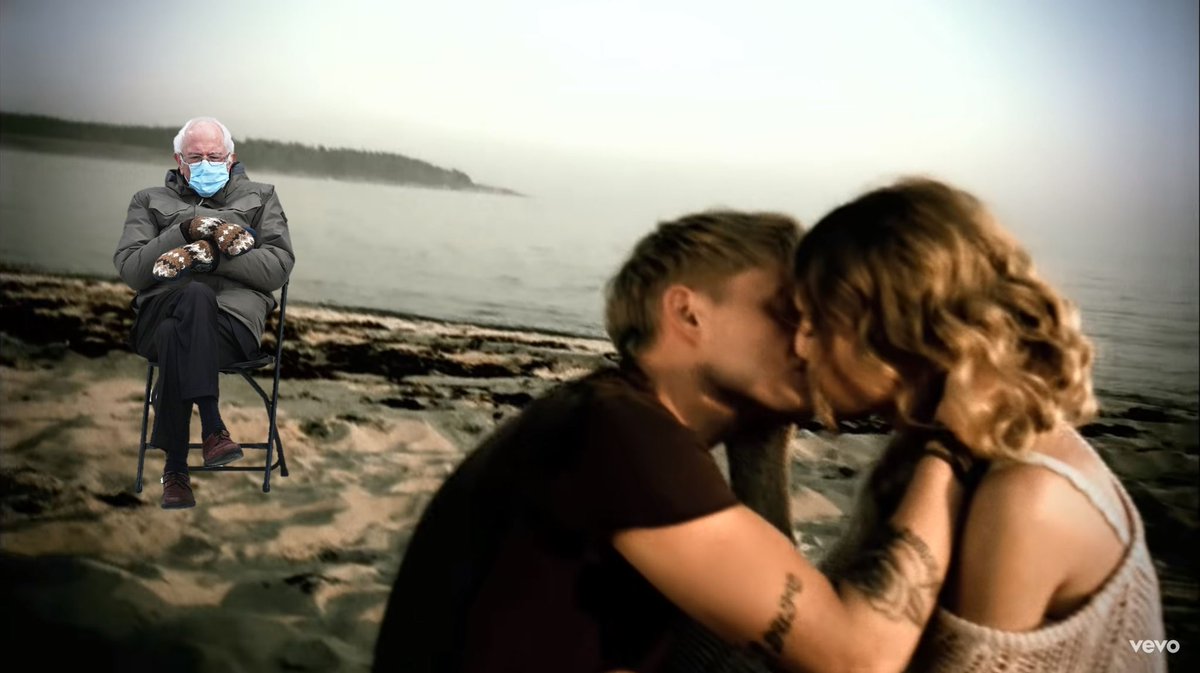 “Hey, you kids! Stop canoodling!”