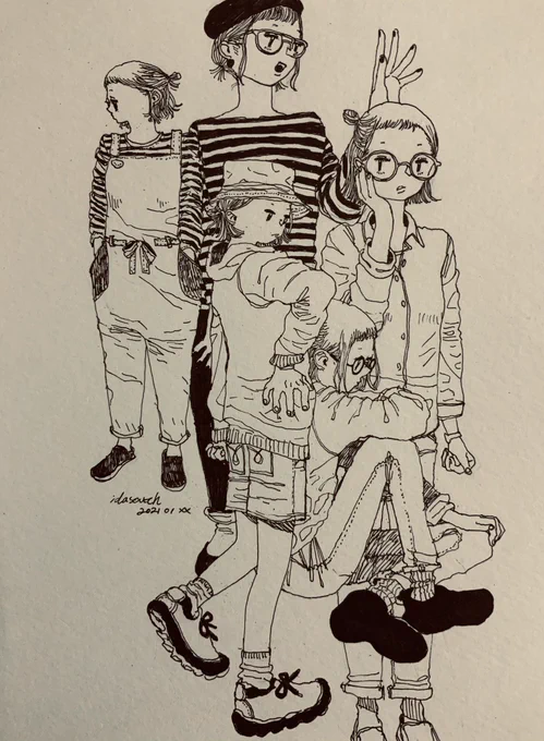 色付き色なし 