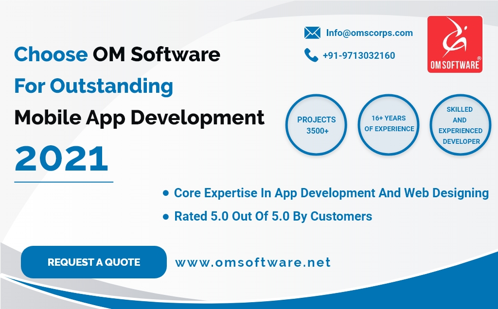 omsoftware's tweet image. &quot;Choose 𝐎𝐌 𝐒𝐨𝐟𝐭𝐰𝐚𝐫𝐞 for outstanding mobile app development,
* Projects 3500+
* 16+ years of experience
* Skilled and experienced developer
* Rated 5.0 out of 5.0 by customers
For outstanding results, be a part of the most prominent app development company.&quot;
#omsoftware