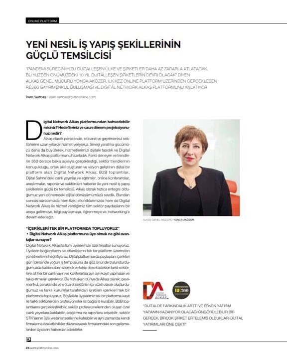 AlkasDigital's tweet photo. Alkaş Genel Müdürü Yonca Aközer Digital Network Alkaş’ı @fortuneturkiye ‘ye anlattı.

Röportajın tamamına erişmek için: https://t.co/YT7Mr96Hua https://t.co/ZNaT4eCyVL
