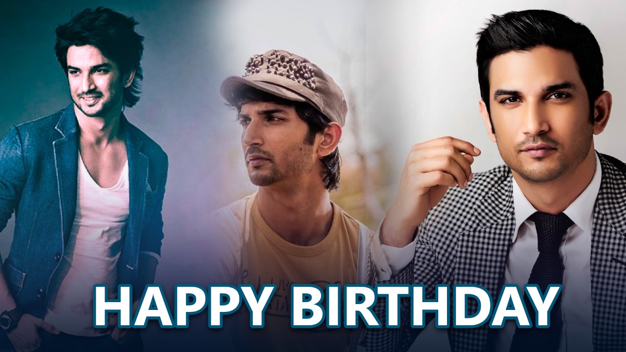 Happy birthday sushant Singh rajput 