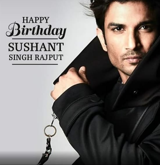 Happy birthday Sushant Singh Rajput    