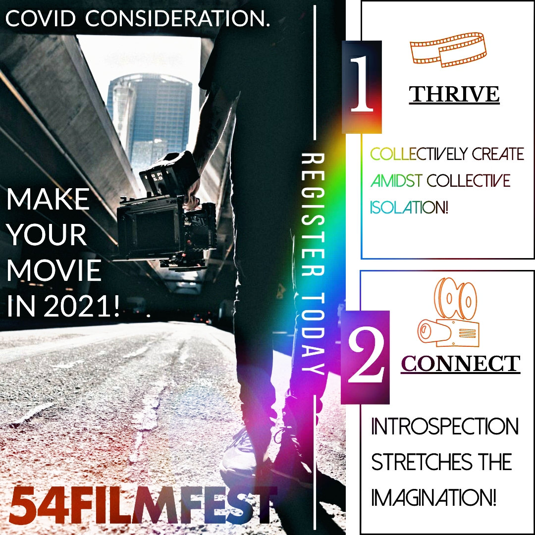 54Film's tweet photo. The 54 cares about set safety! Check out https://t.co/LgYQbGMhcT for health and safety recommendations. We will create and collaborate in the midst of challenges! #supportindiefilm #setsafety #covid #CollectivelyCreate #coronavirus #shortfilm #createcultivate #MakeYourMovie https://t.co/4K9UUVi5Fn