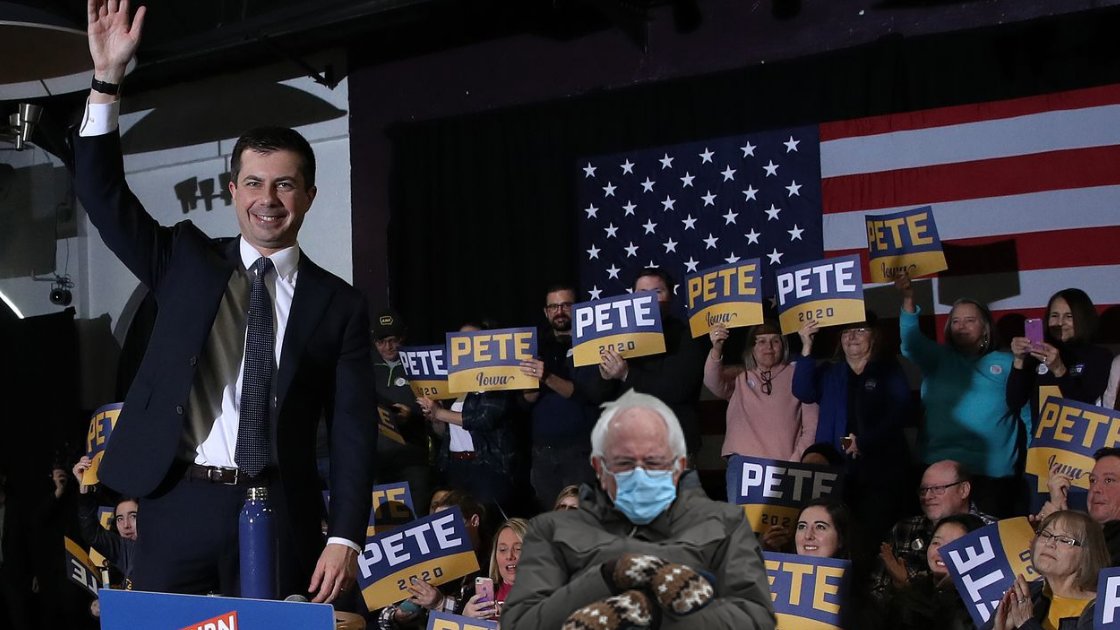 Bernie Sanders concedes Iowa to Pete Buttigieg.