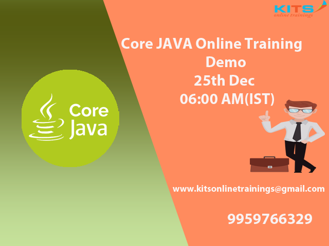 kits_trainings's tweet image. Kits Online Trainings invites you to enroll for the free demo session on #core_java by live industry experts on 25th Jan 06:00AM(IST)
kitsonlinetrainings.com/course/core-ja…
#core _java #core_java_training #java #online_training