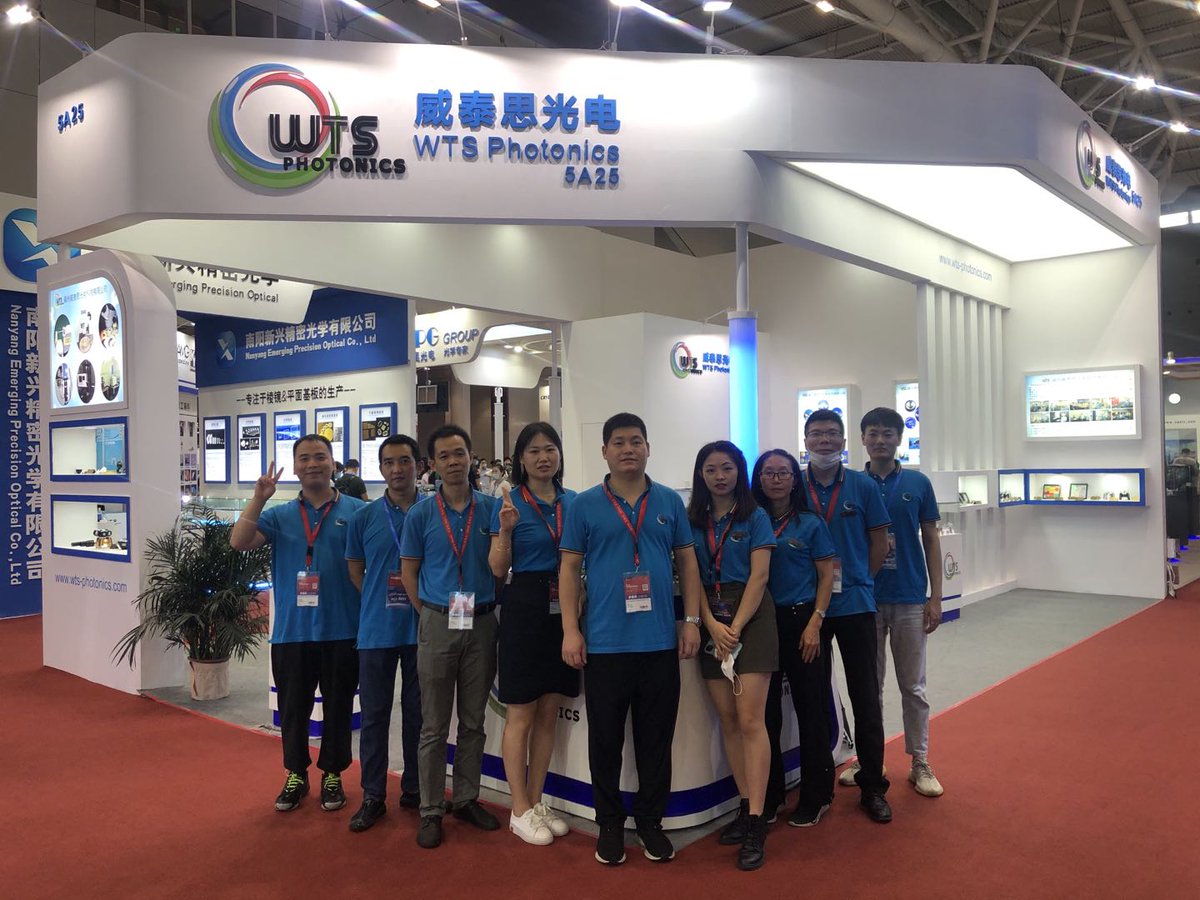 WTSPHOTONICS's tweet photo. #CIOE 2020 Exhibition
WTS team at CIOE Shenzhen 2020.
WTS keep moving, keep busy at year 2020 https://t.co/8MRLtygSba
