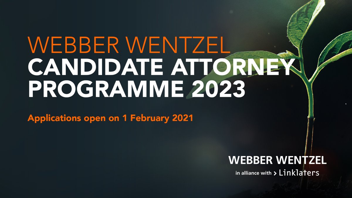 Webber Wentzel tweet media