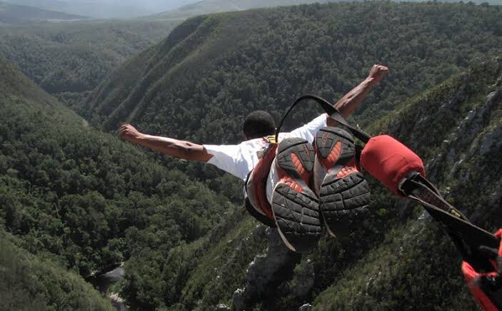 Feel like jumping off #southafrica highest bridge? This is the highest #bungeejump in the world!!! Bus leaves on Saturday! Sign up on ghs.co.za to book your seat on the bus!!! #WearAMask