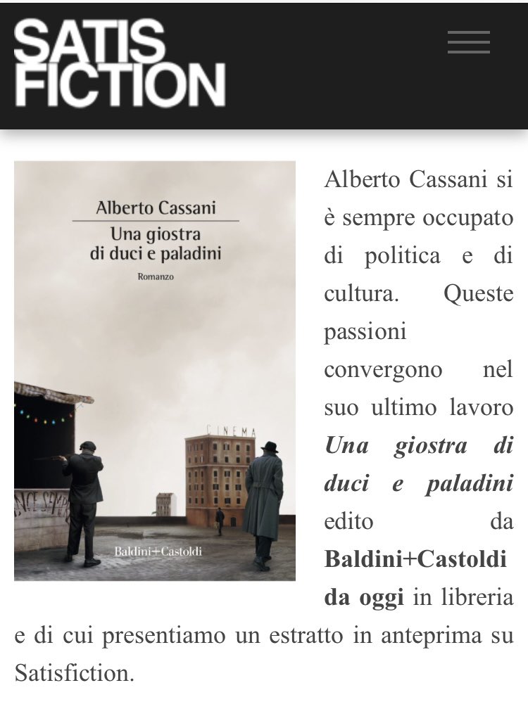 Baldini+Castoldi tweet media