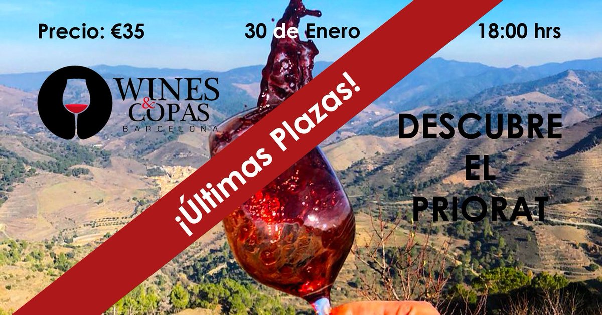 #priorat #ultimasplazas