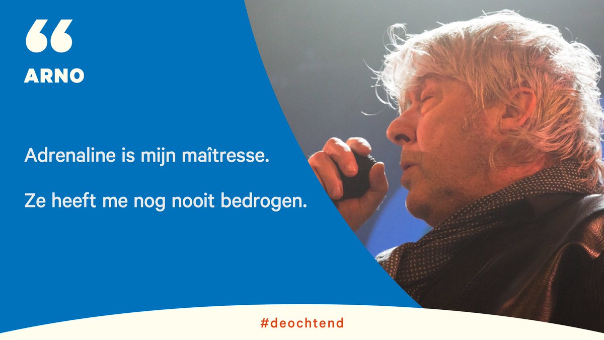 Vanavond start het nieuwe cultuurkanaal Podium 19. Arno bijt de spits af. radio1.be/luister/select… #deochtend