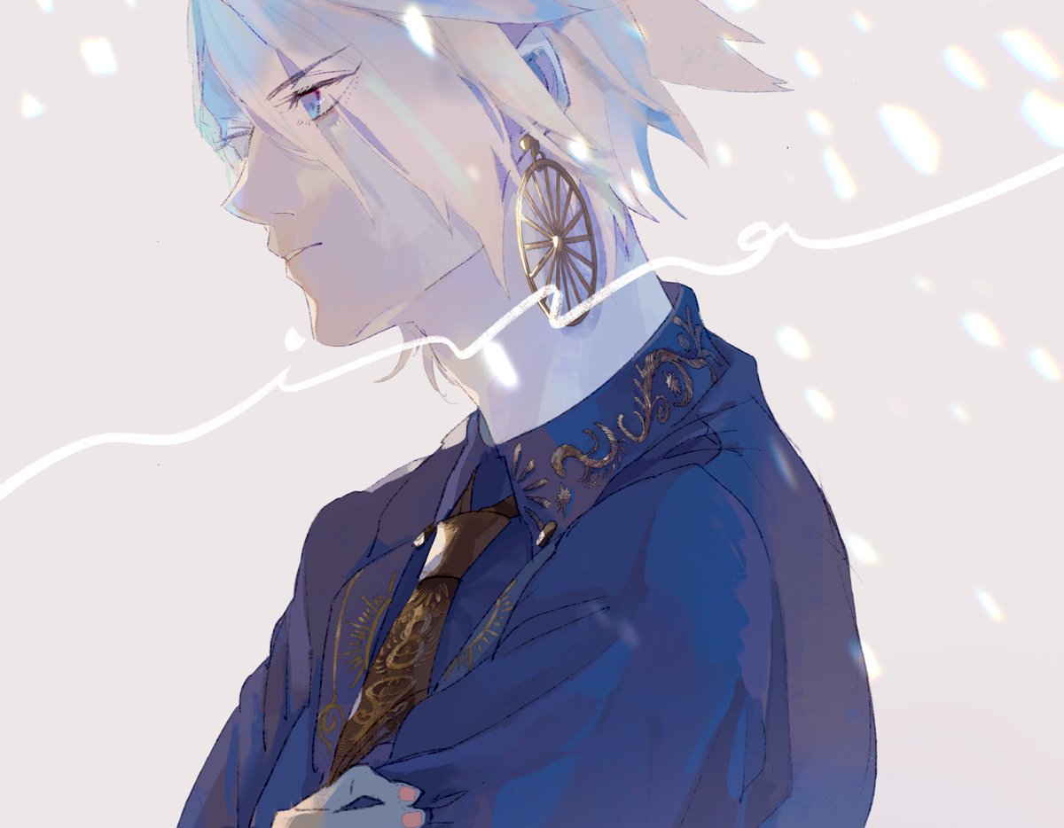 カルナ(Fate) 「? 」|nima𓅪5/3超神の叡智のイラスト