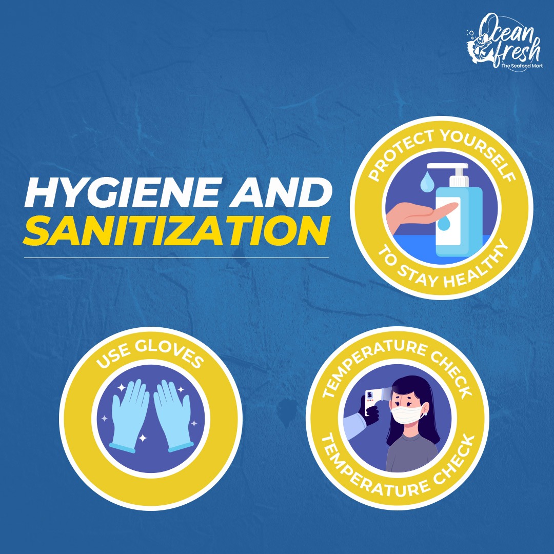 We take care of all hygiene & sanitization practices right from cleaning, cutting to the packaging of fish along with maintaining social distancing while delivering seafood to your doorstep

#hygienepractices #sanitizationpractices #cleanlinessoffish #socialdistancing