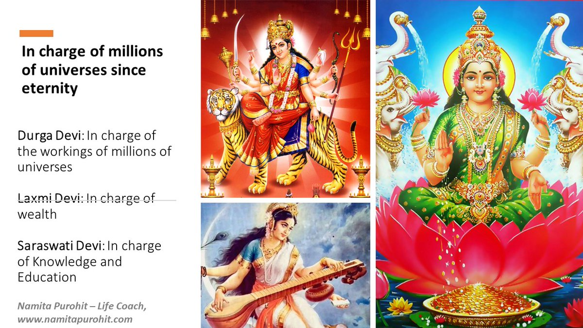 Let's examine why the sub-continent is ahead. We have had the first women in-charges of functions of millions of universes from eternity until infinity