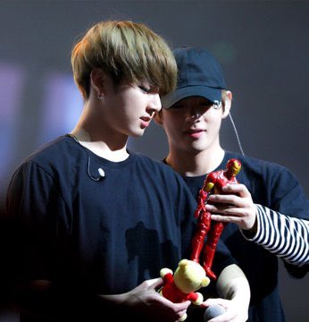 Jungkookie's favorite toy is iron man, provide him that