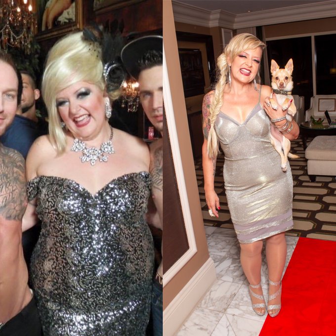 Crazy what a difference 5 years makes!?! #GayVNAwards #weightlossjourney 2016 vs 2021 ?? https://t.c