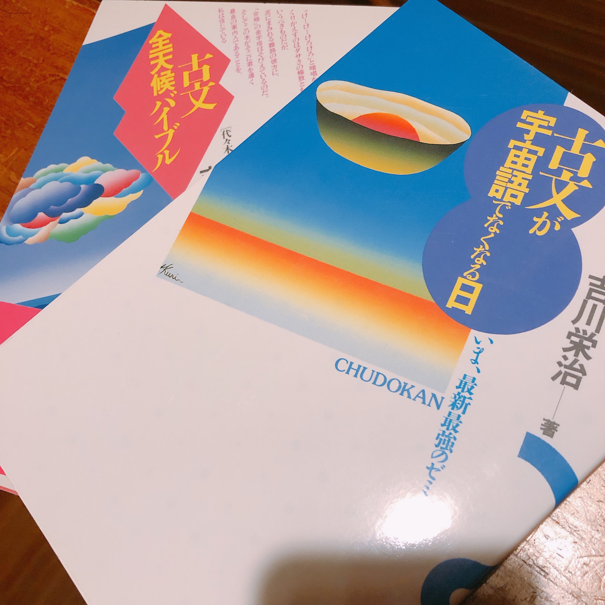 きたんや 先日テレビで参考書マニアが紹介していた 古文が宇宙語でなくなる日 プレミアがついているって 結構書き込みしてあった たしかに面白いのでもうしばらくは手元に置いて気が向いたときに読もうかな T Co Vqehj2reey Twitter