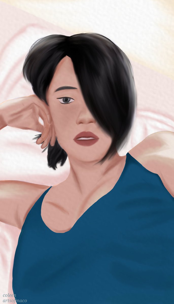 artsofmaco's tweet photo. Selfie in the morning ✨.
#artph #artistsontwitter #digitalart https://t.co/C7xTzWnD76