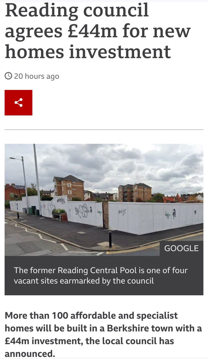 @rdgchronicle & @BBCSouthNews reporting on the great work of @CllrJennis & @TonyJonesLab to get agreement for over 100 new @ReadingCouncil homes. @ReadingLabour will continue to fight for affordable housing. bbc.co.uk/news/uk-englan…