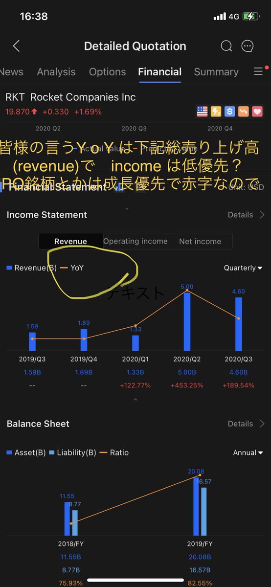 muramy_NIONIO's tweet photo. $FUTU のアプリ体験中
助けて頂きたい事①
#EPS
#PSR
#YtoY
こちらを何処で見れば良いか分からず…初心者がもがいておりますが、アドバイス頂ければ嬉しいです😊
#futubull #米国株 #テクニカル分析 #チャート https://t.co/wzXppBIy9n