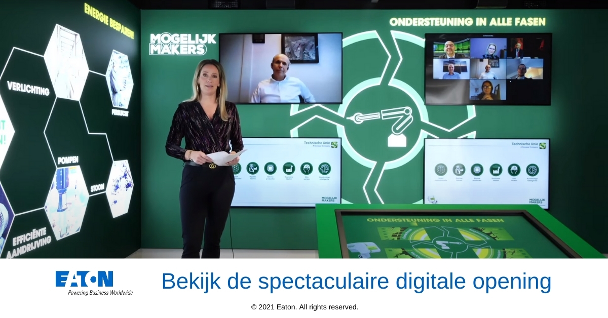 Vorige week opende de Technische Unie de deuren van hun nieuwe ‘Smart Industry’ inspiratiecentrum. Bekijk de spectaculaire digitale opening met inspirerende sprekers, waaronder onze eigen directeur en tevens voorzitter van de Fedet: Matty Hummelink. ow.ly/PvUe50DegyL