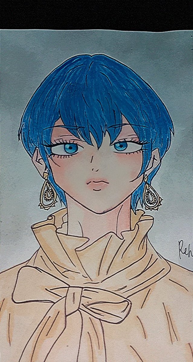 BitchForShinsou's tweet photo. Made a watercolor painting of my fav character🤩🛐

@13_fargo ~(●3●)~ https://t.co/Dzx9cHdOcr