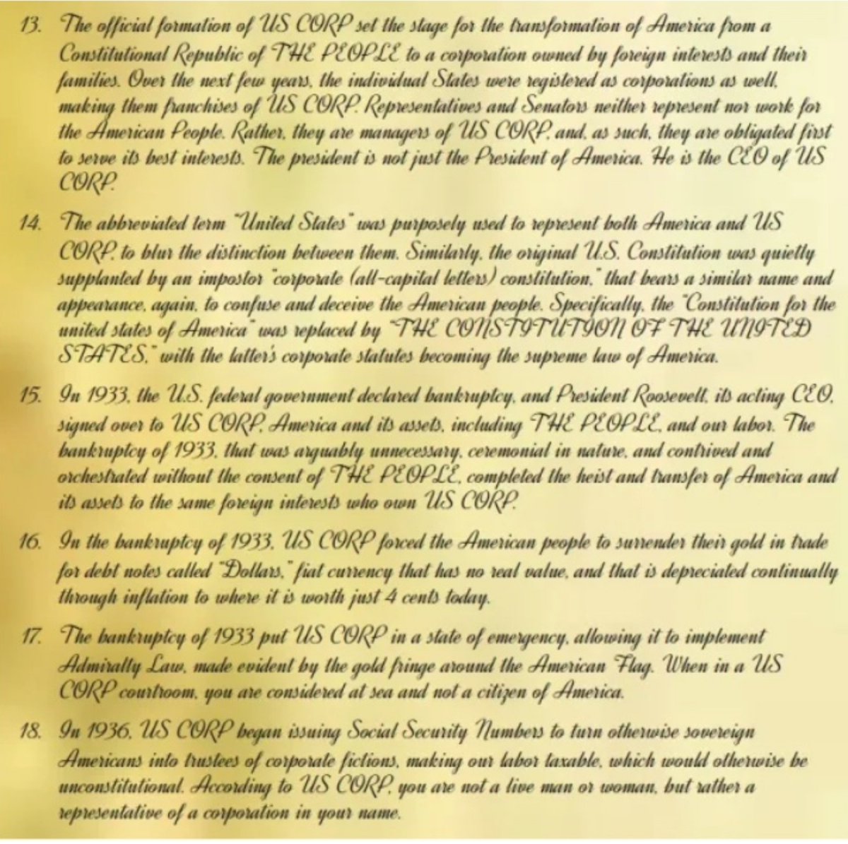 Second Declaration of Independence