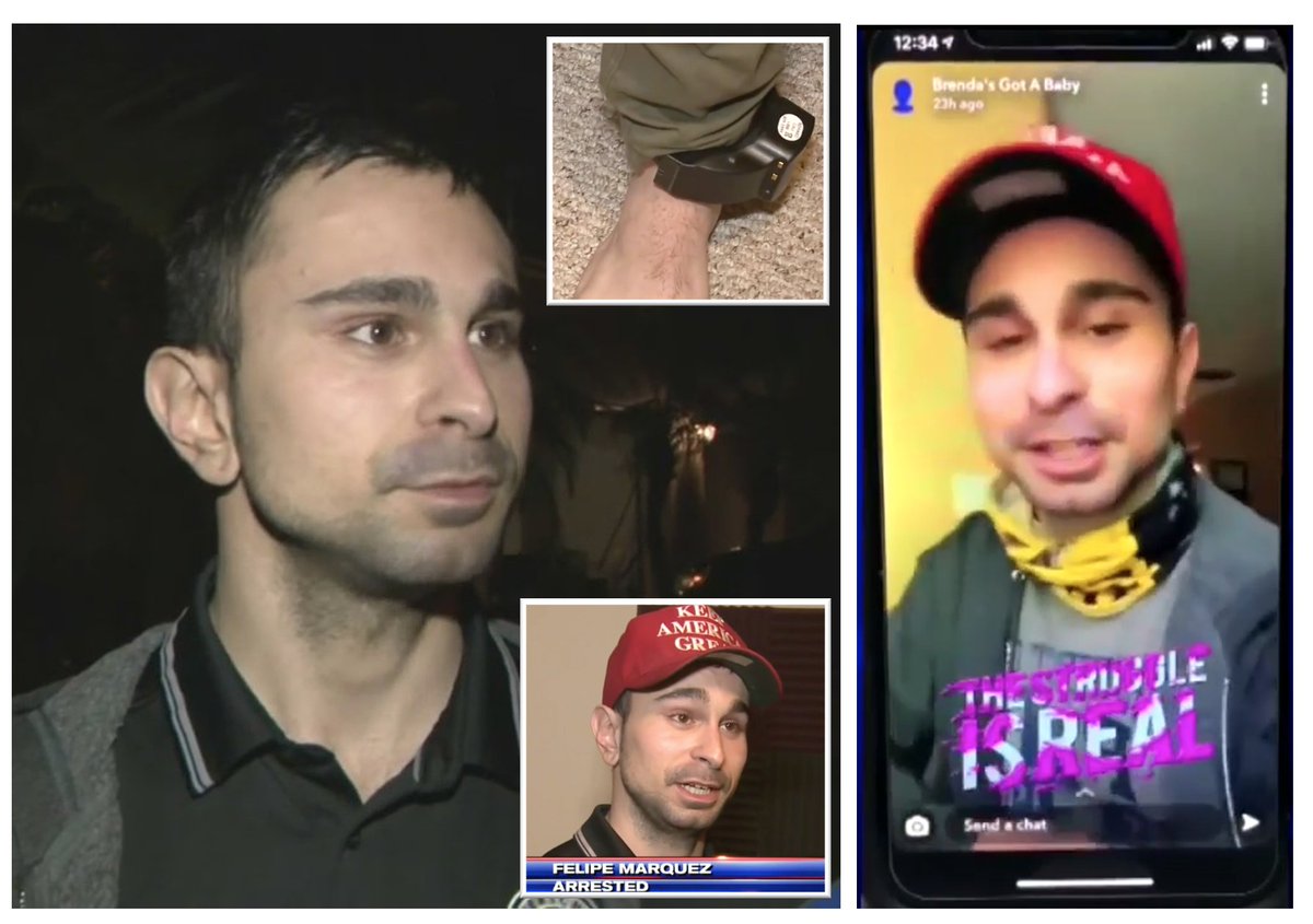 Felipe Marquez from Coral Springs Florida said, “I went on the 6th to D.C. to protest against communism and prostitution... This is like a Rosa Parks, like Martin Luther King moment for me." He's was arrested and now has a GPS ankle monitor.  https://chicago.cbslocal.com/2021/01/20/south-florida-man-capitol-riot-arrest-rosa-parks-martin-luther-king/