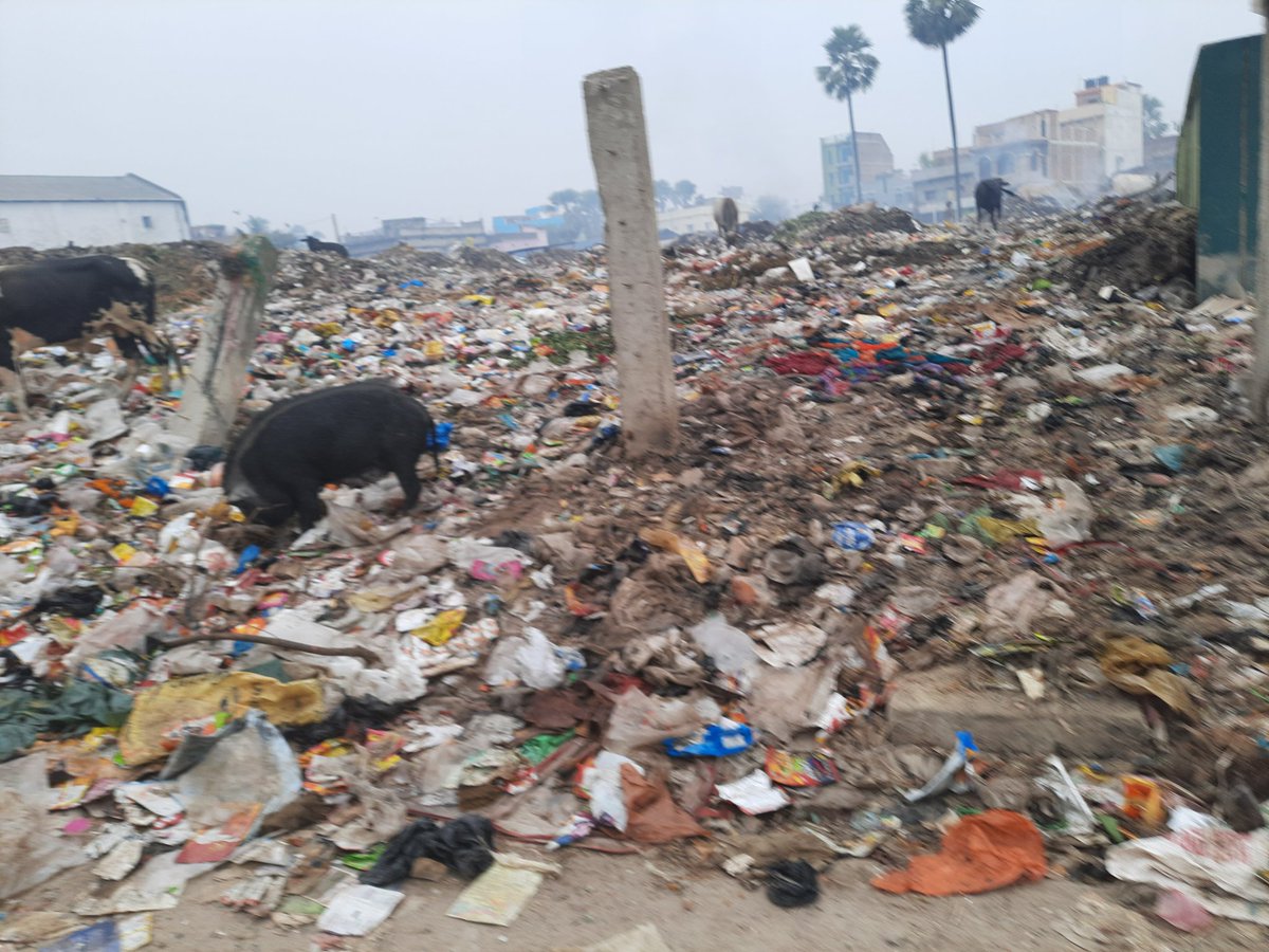 Devendr05199890's tweet photo. @nildeoreIAS @Saran_dm 
Sir we are facing too many problems like bad smells, smoke and dead animals body decaying smell because there is  illegally Garbage dumping on both side of road.U can imagine by the Pic.We thing there should be change.behind coldstorage shyamchak,chapra https://t.co/ApeGm0MtP7