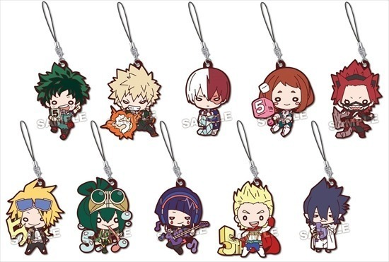 僕のヒーローアカデミア グッズ情報 ホビーストックで予約開始 Off 僕のヒーローアカデミア にとたん 5th Anniversary ラバーマスコット T Co 5mttivhkjc 今回はtvアニメ5周年記念の特別テーマで登場です 各キャラクターが 5 の文字を持って