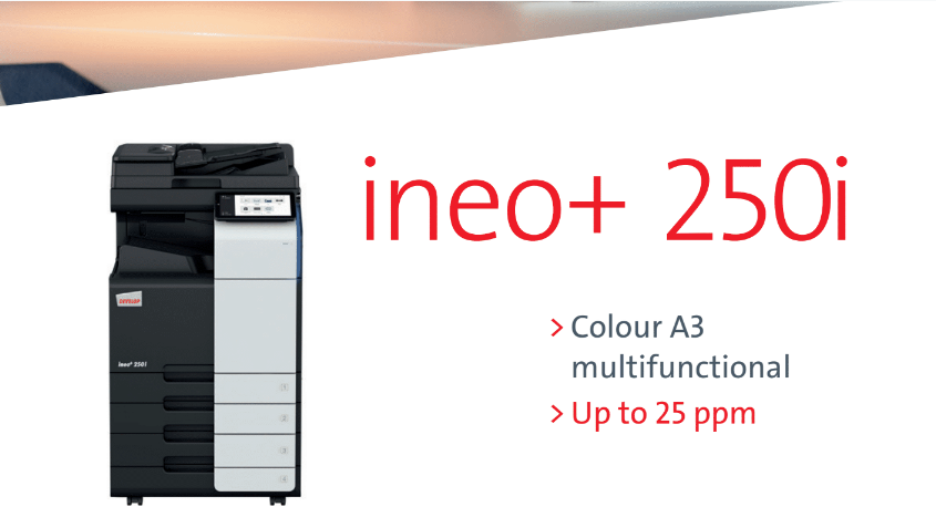 #Printers and #copiers
ineo+ 250i
#Description
Simple and intuitive user experience
Multi-touch operation similar to smartphone or tablet
Convenient mobile usability
gtsosec.co.za/contact-us/

#office #stationery #OfficeLadies