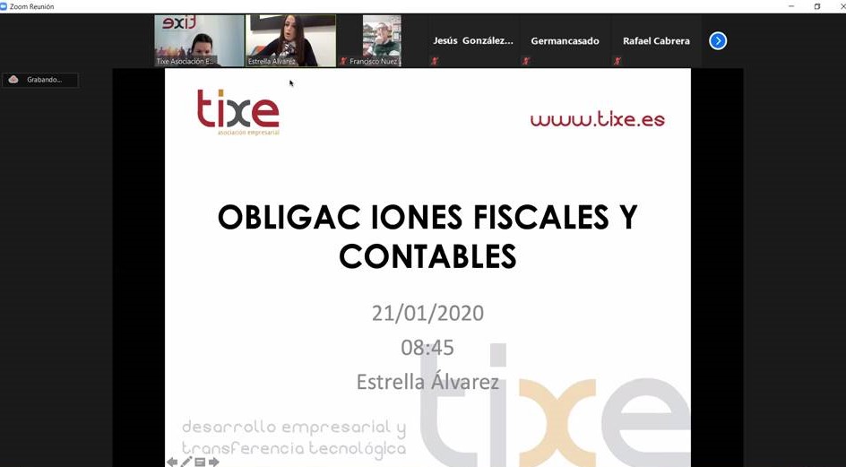 Celebrando la V Sesión del Ciclo de Formación ReActiva tu Empresa 👉“Aspectos Fiscales y Laborales que debe conocer el/la empresari@"

#JuntosSumamos