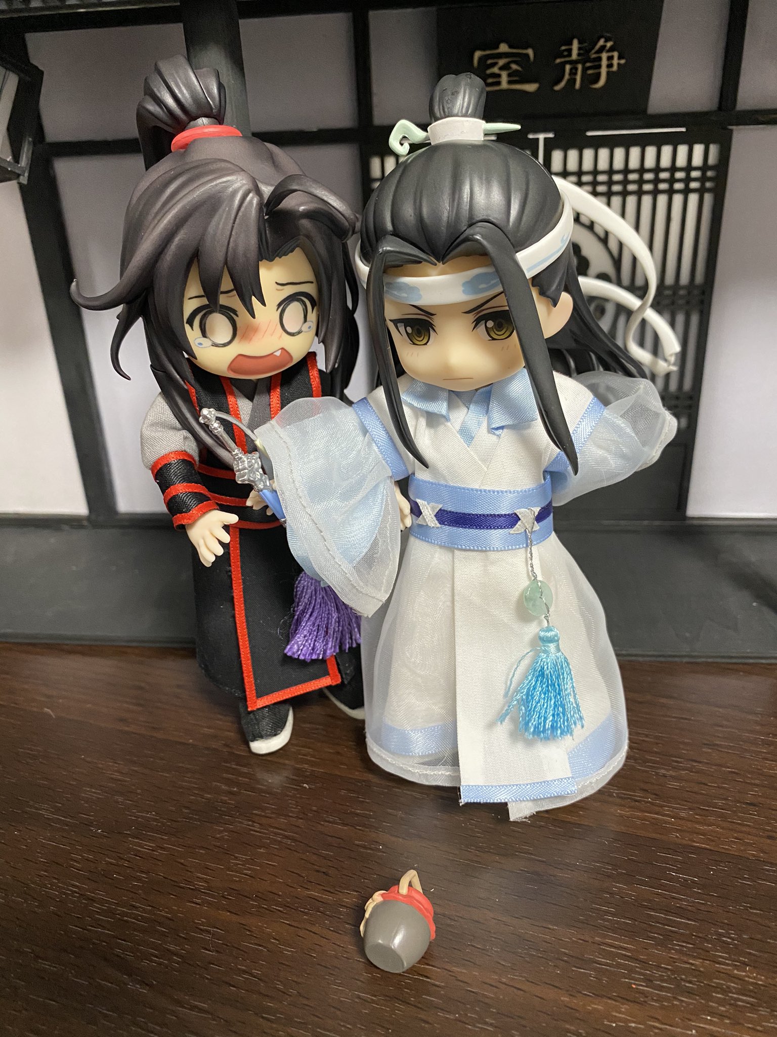 陳情令 忘羨 15cm ぬいぐるみ 藍湛 魏無羨 魔道祖師