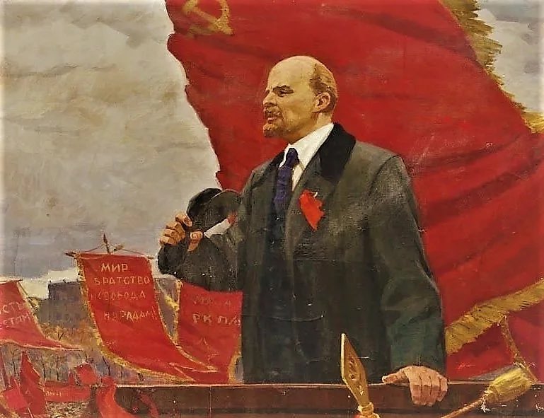 Революция ленин читать. Образ ленина в искусстве.