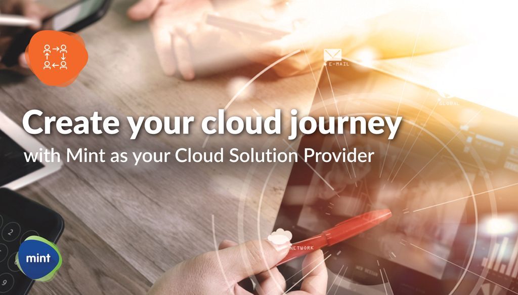 MintGroupZA's tweet photo. Carefully craft your cloud roadmap with Mint as your Cloud Solutions Provider: https://t.co/QxsN23l0Eb

Create your journey to the cloud. #CreateTomorrow with Mint. 

#createtomorrow #csp #Microsoftcsp #solutionassessments @MicrosoftSA https://t.co/tEdGJ3cUuT
