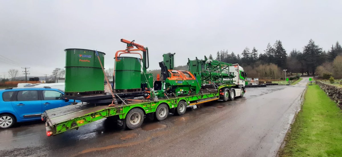 Nice load of POSCH Leibnitz machines off to one new customer in Shropshire! #firewood #woodfuel #firewood #firewoodprocessor #forestryUK #logsforsale #logsplitter