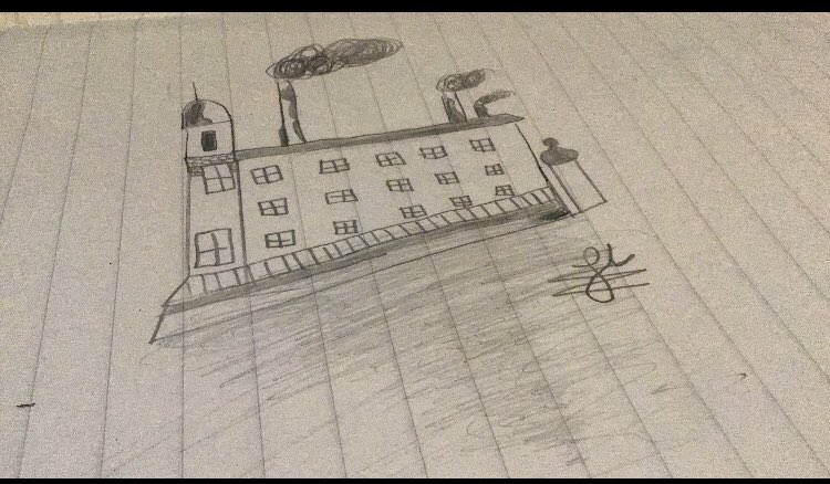 LydgateY6H's tweet photo. Y6 have learnt about Lowry and his style of painting. They sketched a building using one of his paintings for inspiration. https://t.co/xTTW5np5gL