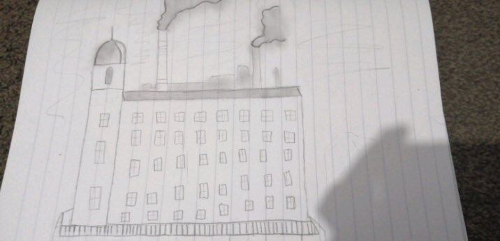 LydgateY6H's tweet photo. Y6 have learnt about Lowry and his style of painting. They sketched a building using one of his paintings for inspiration. https://t.co/xTTW5np5gL