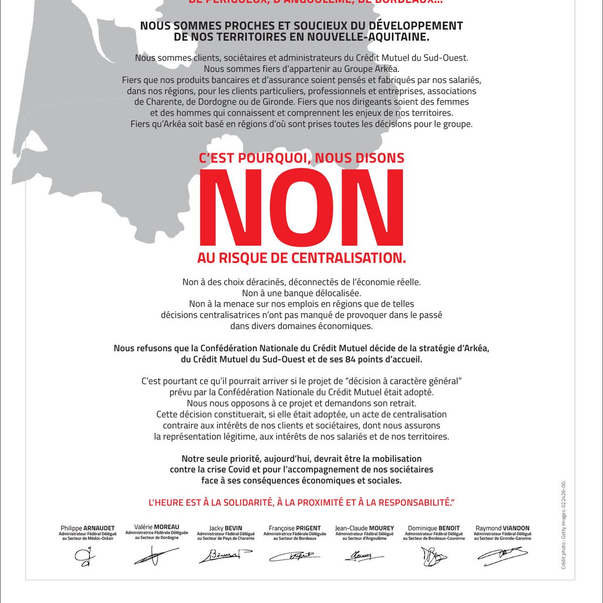 cmarkea's tweet image. #ResterLibreIci Arkéa : les administrateurs des caisses du Sud-Ouest et de Bretagne prennent la parole dans la presse régionale pour dénoncer le nouveau coup de force de la Confédération nationale du Crédit Mutuel.