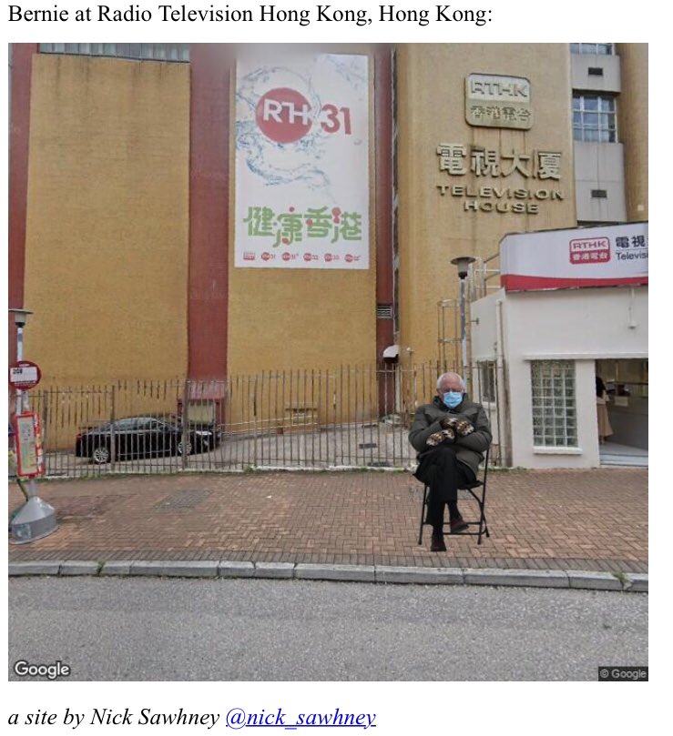 HKSARunicorn's tweet image. Bernie hoping to get interviewed.

#BernieInHK #HongKong #FiveDemandsNotOneLess
#FightforFreedom #StandWithHongKong