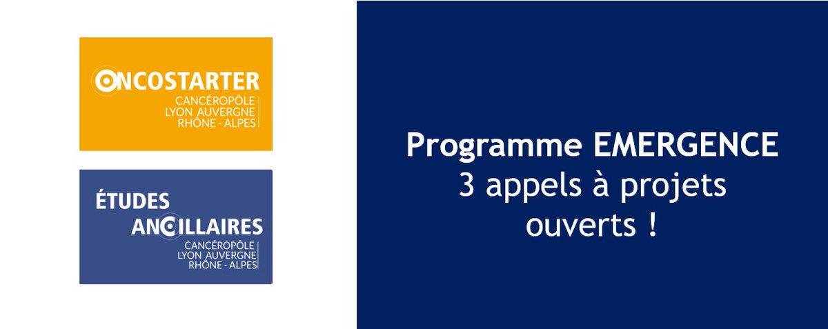 📢L’Appel à Projets OncoStarter de @canceroCLARA est ouvert!
✒Thème: "L’#experiencepatient au cœur des projets de #recherche en biologie médicale, technologies pour la #sante et sciences humaines et sociales" 
✨Fait POUR et PAR les usagers et patients
👉canceropole-clara.com/oncostarter-th…