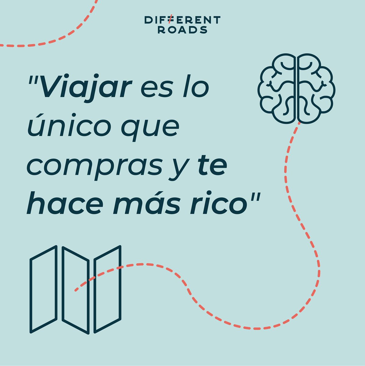 different_roads's tweet image. ¡Viajeros, que cierto es esto! 💼✈️ #AmoViajarOdioBuscar