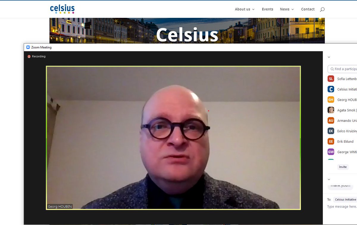 celsiuscity's tweet photo. The Smart Cities Marketplace @EUSmartCities delivers an exclusive financing #MasterClass on #districtheating for #CelsiusCities today!
@Jeeosch, @Energy4Europe highlights that implementing smart sustainable city projects directly contribute to #GreenDeal 👏 https://t.co/OD1FvVSrud