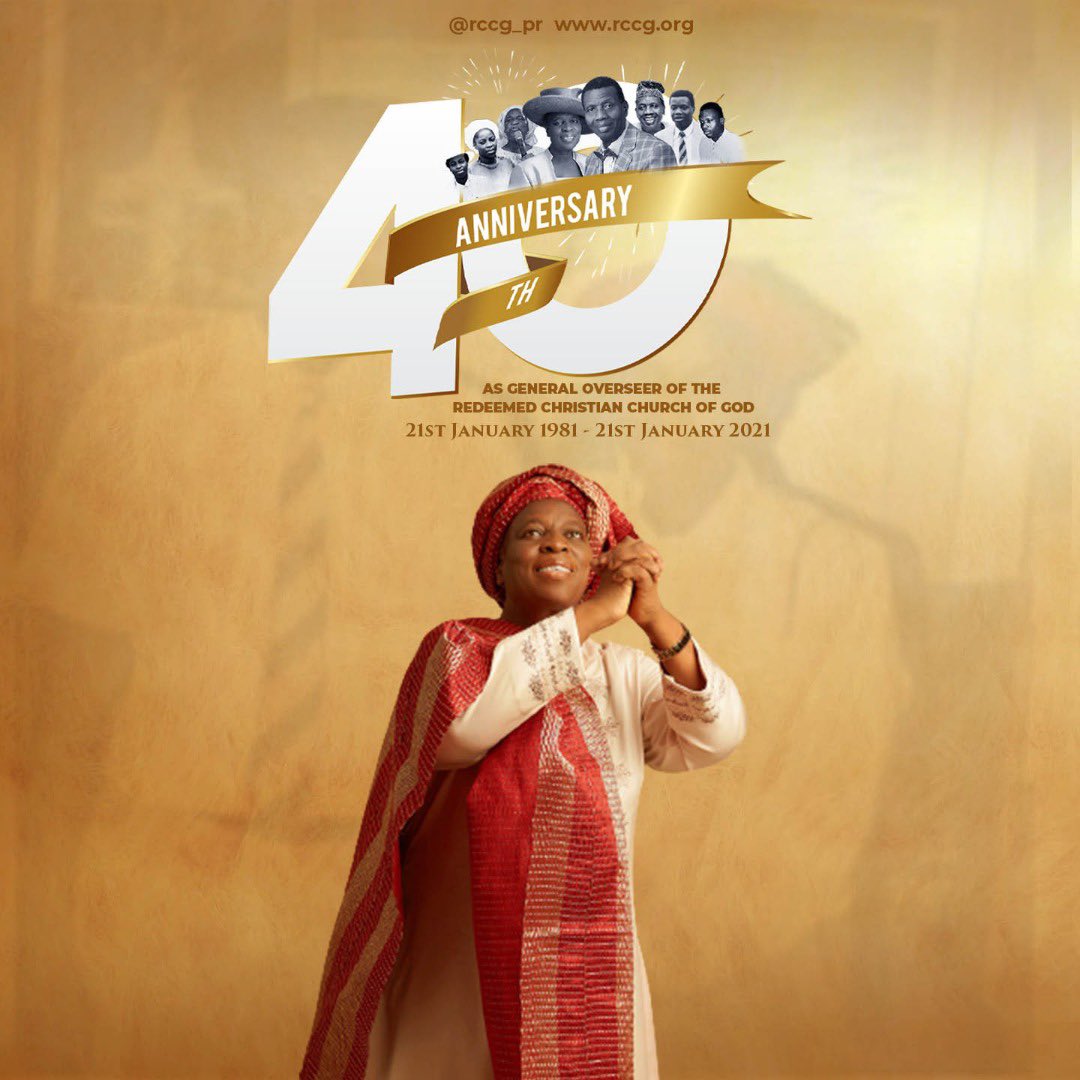 PastorEAAdeboye's tweet image. #40YearsOfMercy