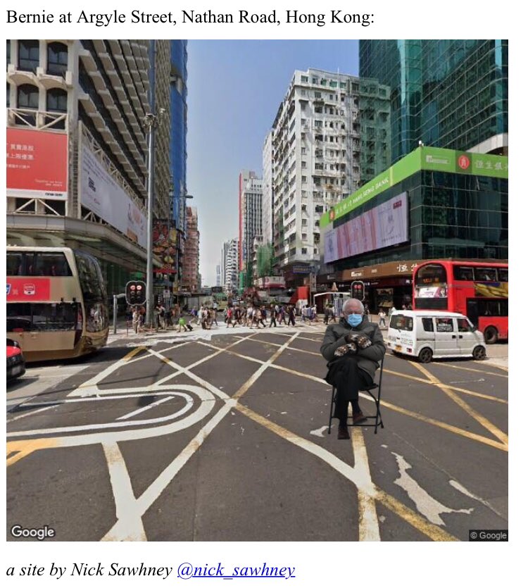 HKSARunicorn's tweet image. Bernie takes his seat everywhere.

#BernieInHK #HongKong #FiveDemandsNotOneLess
#FightforFreedom #StandWithHongKong