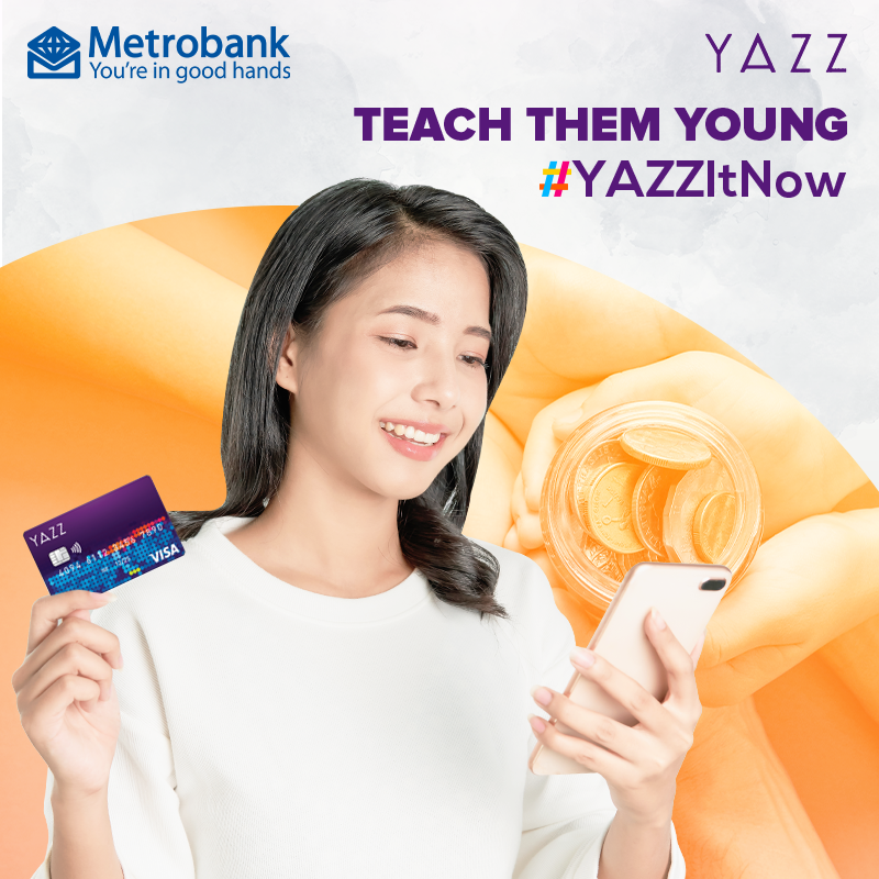 yazzcardPH's tweet photo. It’s never too early to teach your kids how to handle their own money. Start loading their allowance to a YAZZ Card and watch them grow into money-smart individuals! #YAZZItNow https://t.co/aLvAOPkKQf