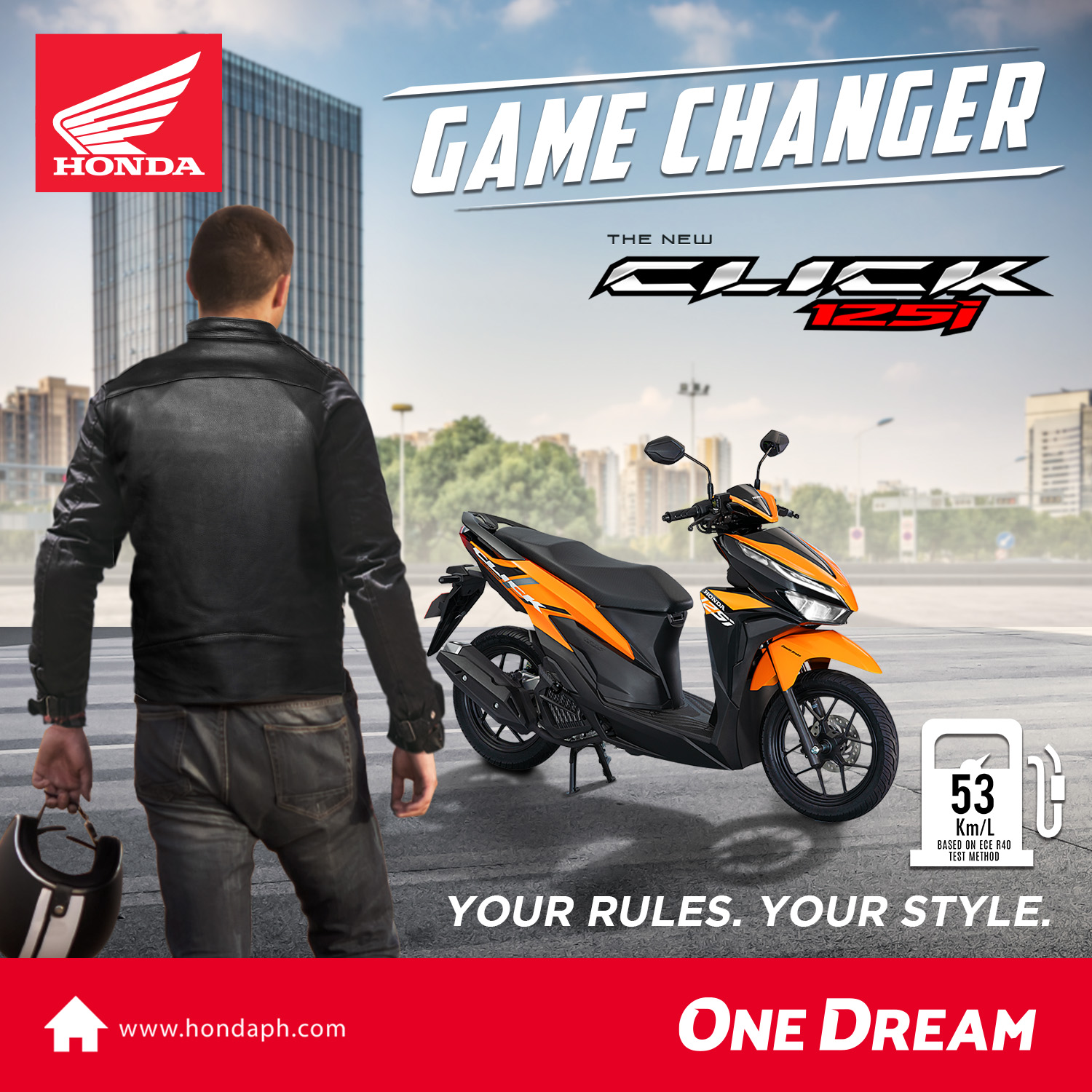 Honda Philippines Turn Heads With The New Gamechanger Modern Sporty And Stylish The New Click125i Makes A Lasting Impression From Every Angle Get Yours Now Click125i Hondaph T Co Fdedp7ib4p Twitter