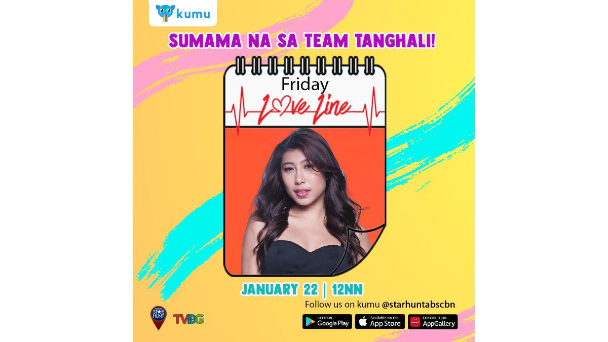 Kamusta ang mga puso niyo ngayong 2021? Pag-usapan natin yan! Na-miss niya kayong kakwentuhan kaya samahan si <a href="/_kiatakahashi/">Kiara Takahashi</a> sa Love Line bukas 12nn sa app.kumu.ph/starhunt